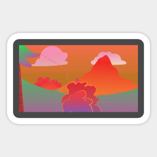 Gradient performance Sticker